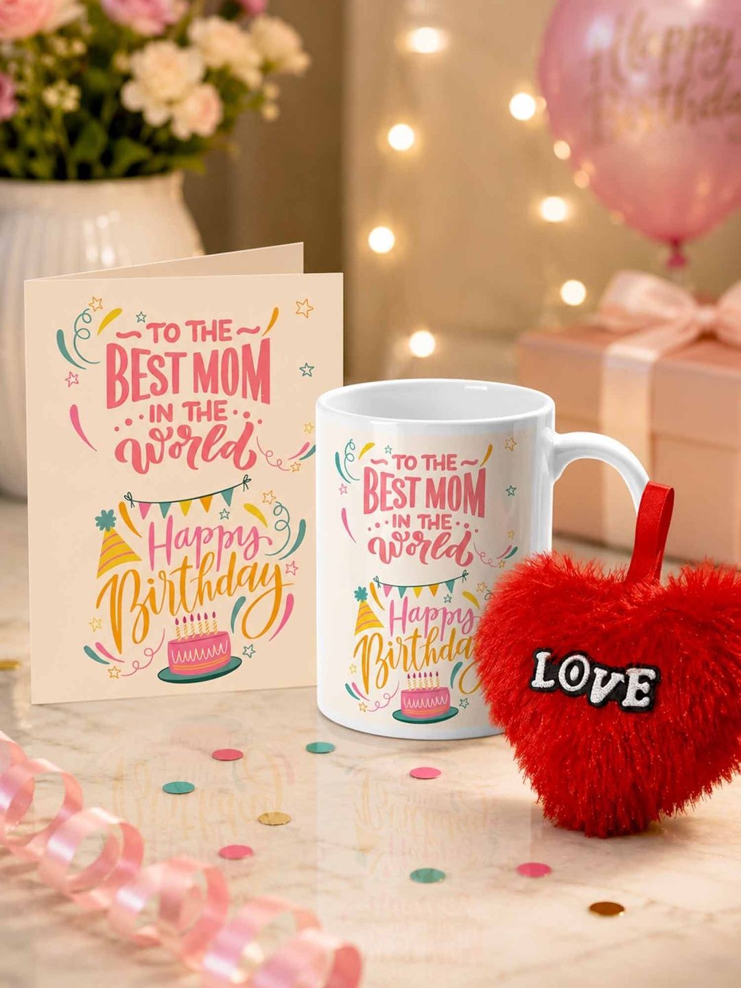 GIFT MY PASSION White 2-Pcs Mom Birthday Gift-image-12