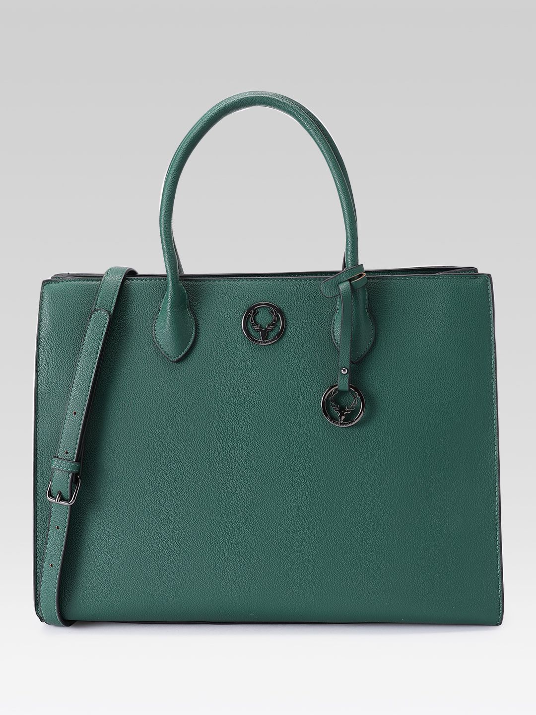 Allen Solly Textured Structured Handheld Bag-picture-40