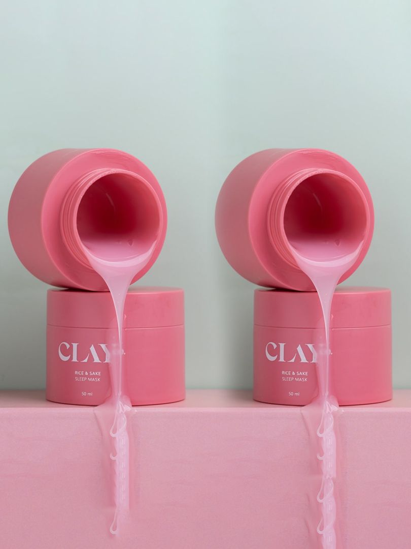 CLAYco. 2 Pcs Rice & Sake Night Gel Cream Sleep Face Mask for Glowing Skin - 50 ml Each-image-32