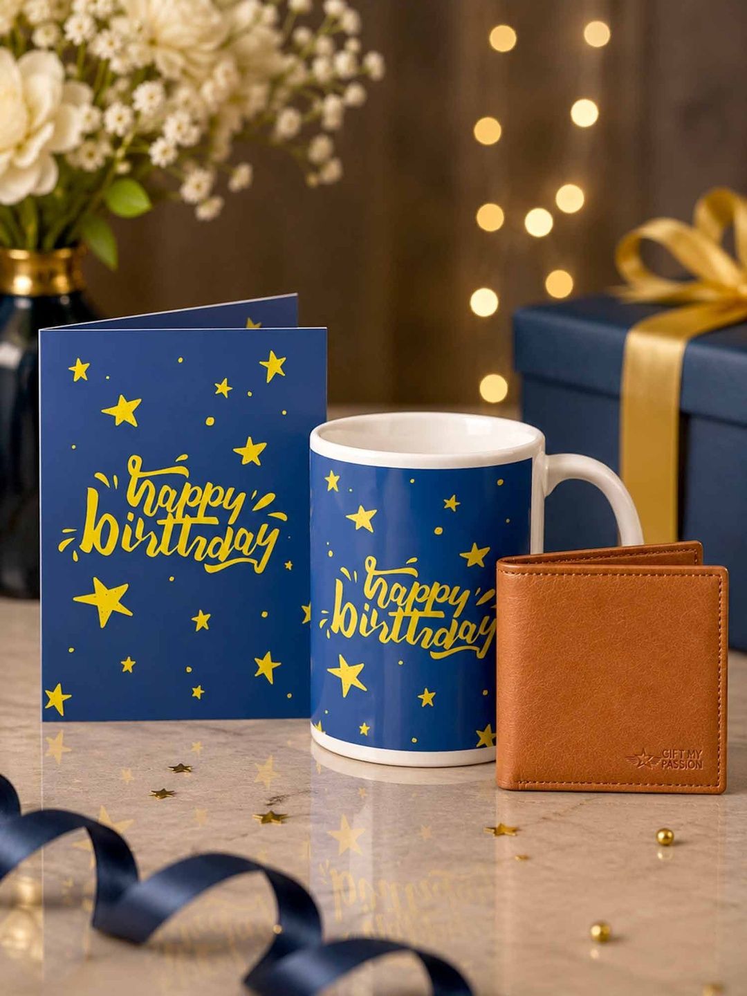 GIFT MY PASSION 3 Pieces Brown Birthday Home Gift Sets-image-14