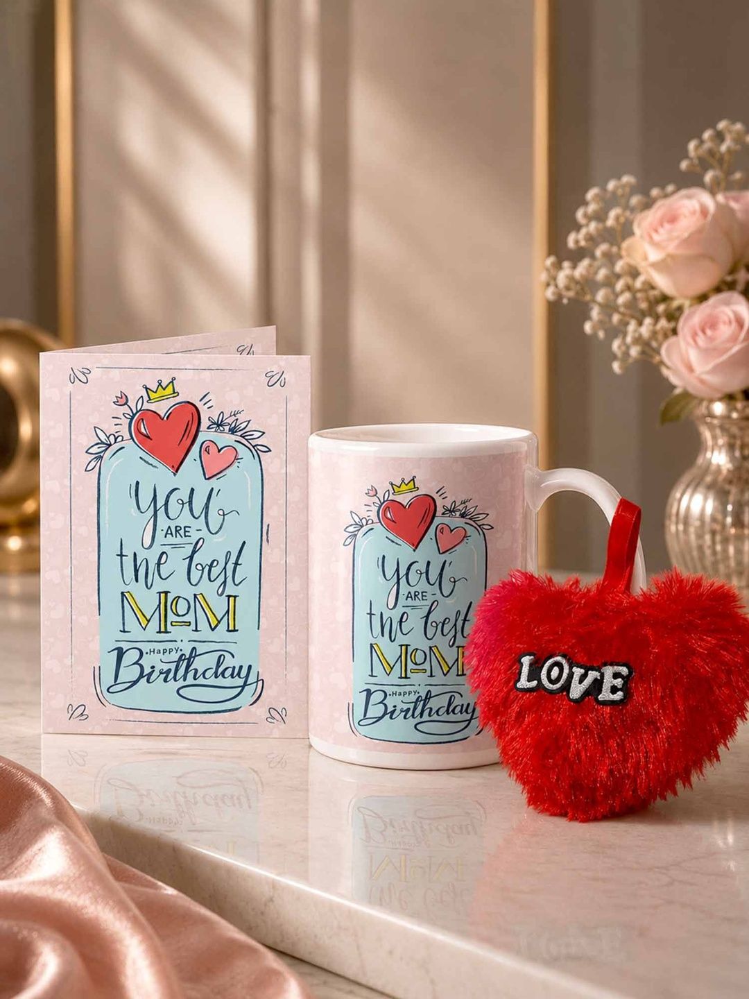 GIFT MY PASSION White 2-Pcs Mom Birthday Gift-image-15