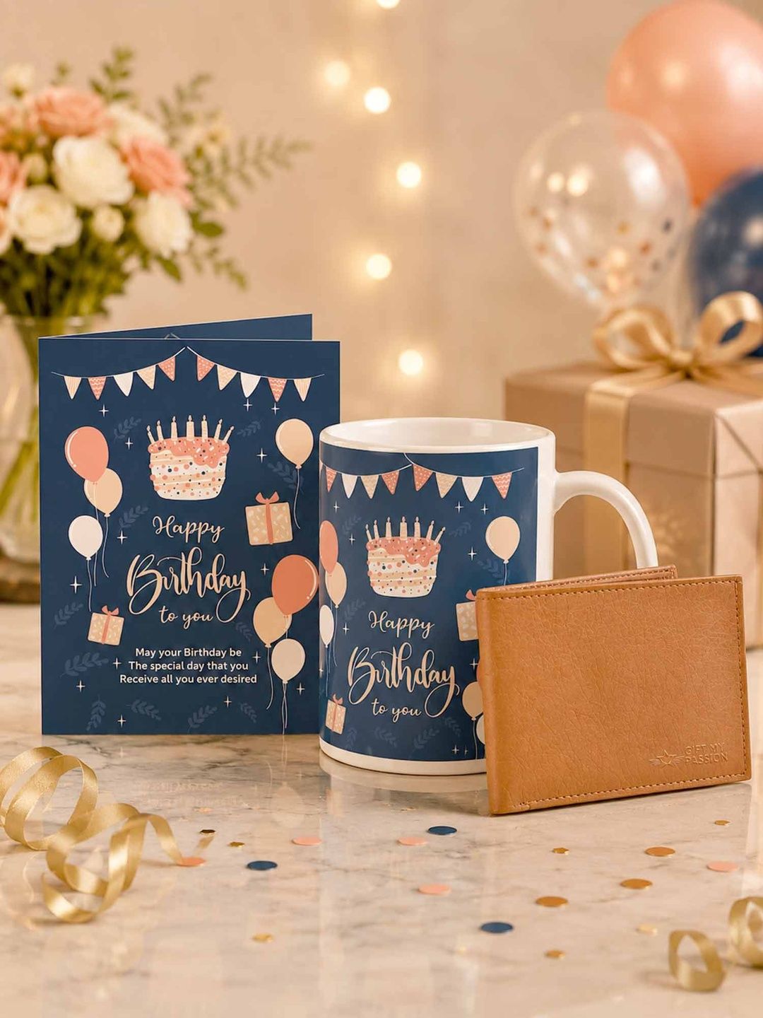 GIFT MY PASSION White 2-Pcs Mom Birthday Gift-image-34