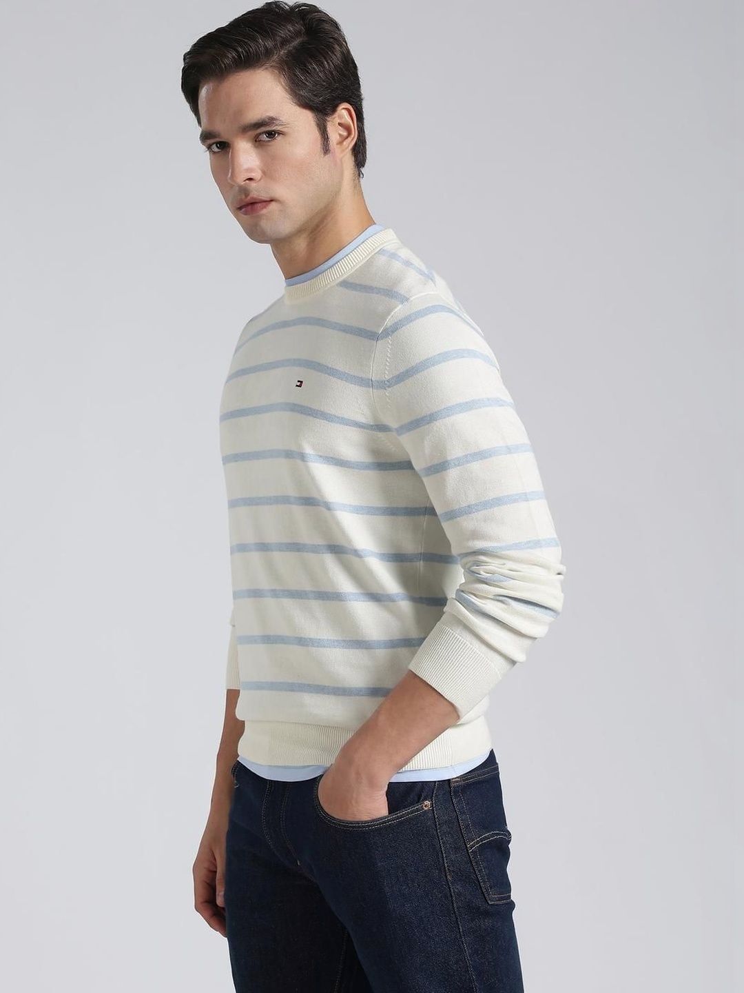 Tommy Hilfiger Men Striped Pullover-picture-21