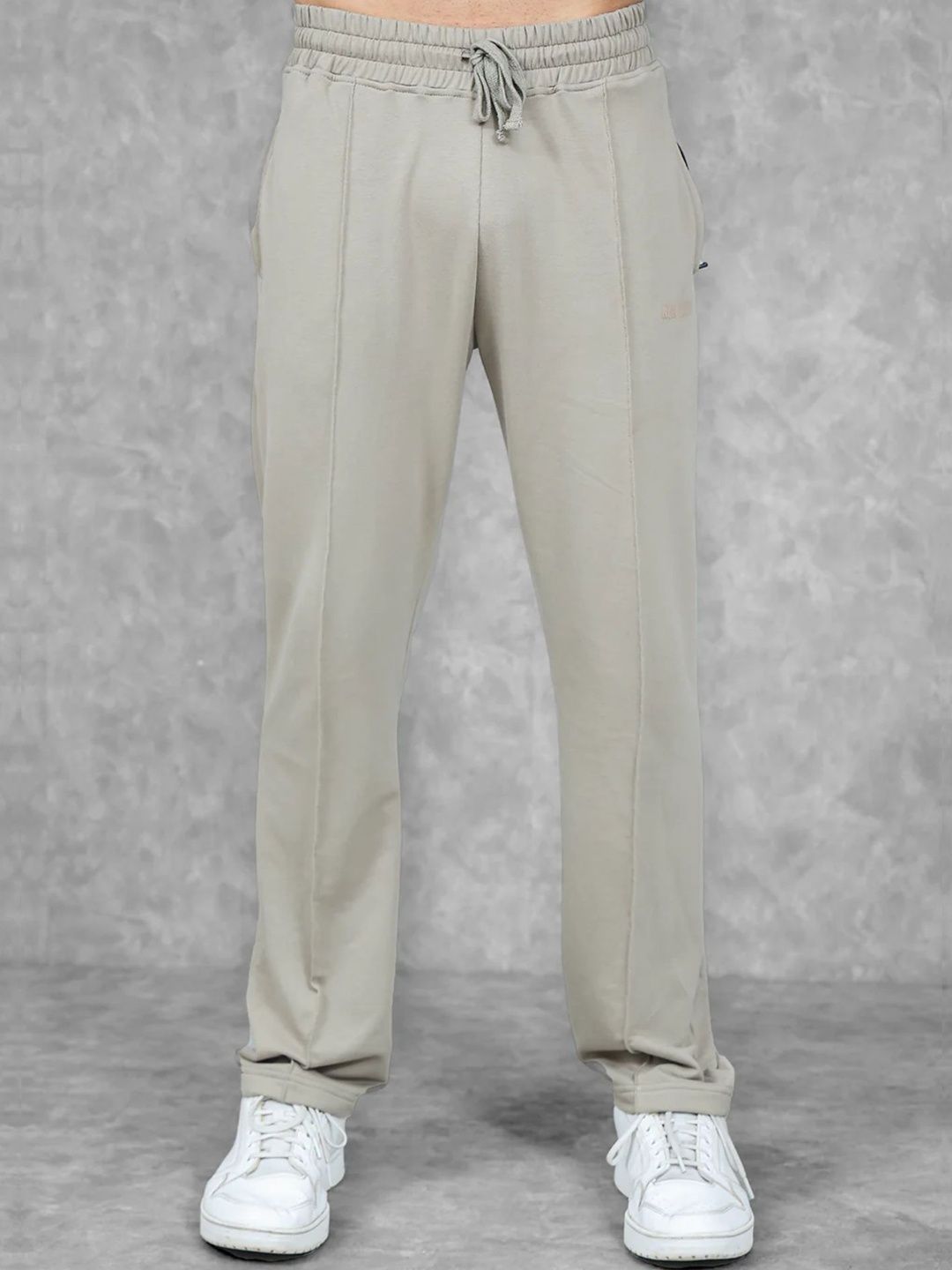 New Theory Men Regular Fit Brand Logo Training Track Pants-picture-23