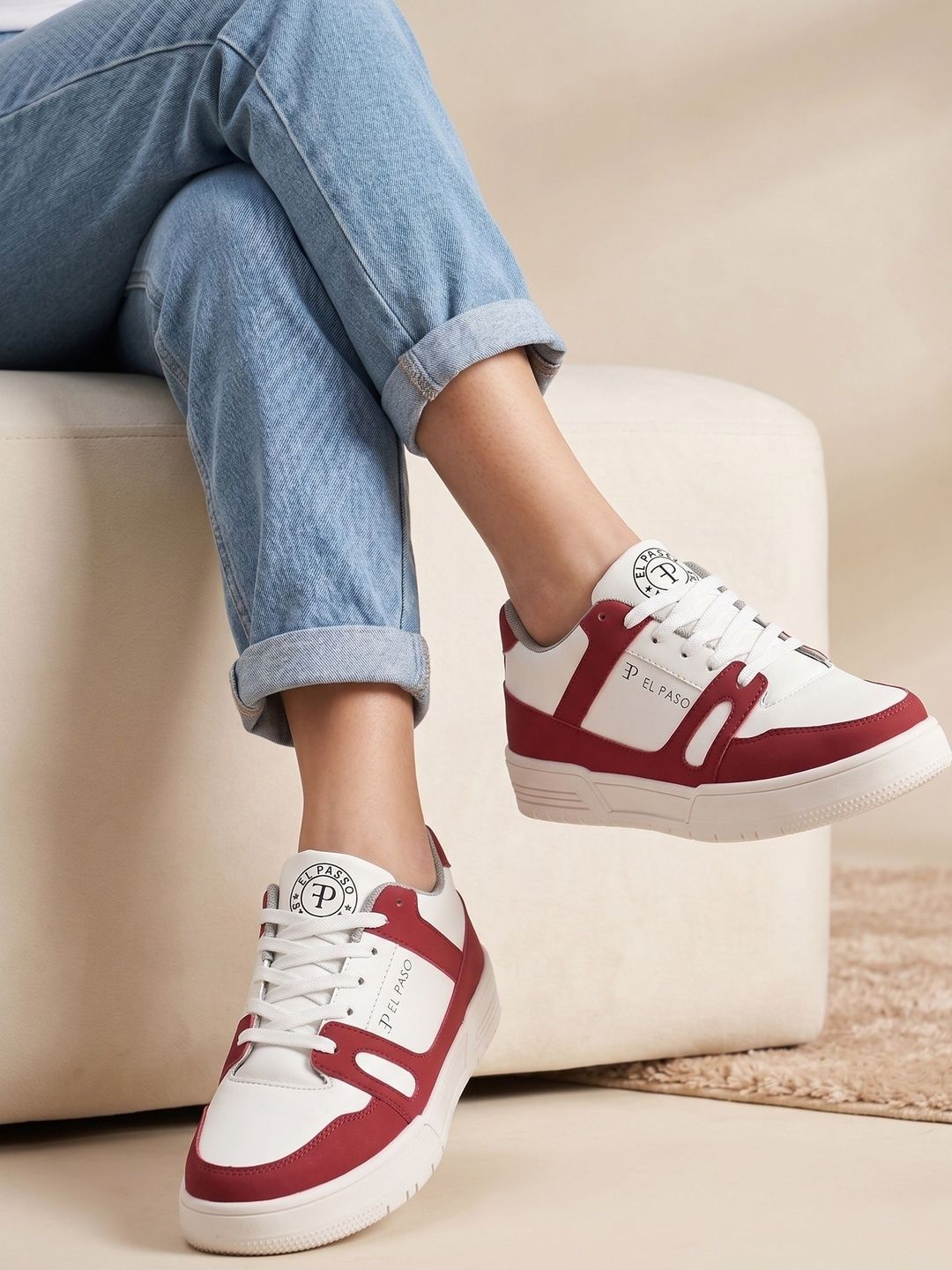 El Paso Women Colourblocked Sneakers-image-41