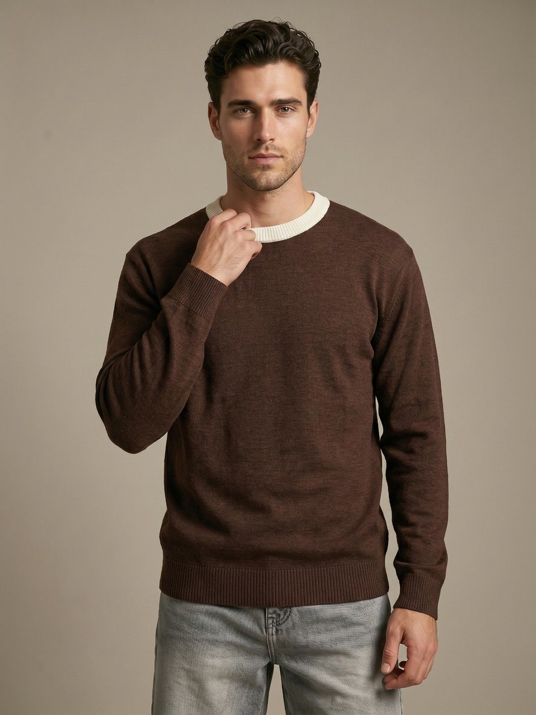 glitchez Relaxed Fit Pullover Sweaters-picture-57