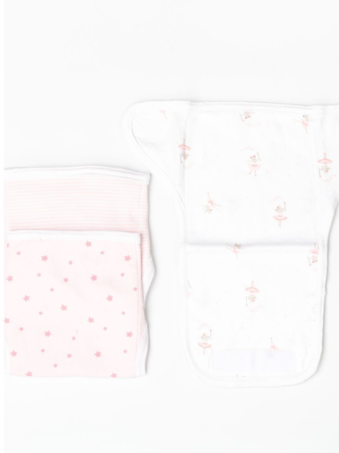 BeeLittle Set Of 3 Pinky Mice Printed Nappy Set-picture-25