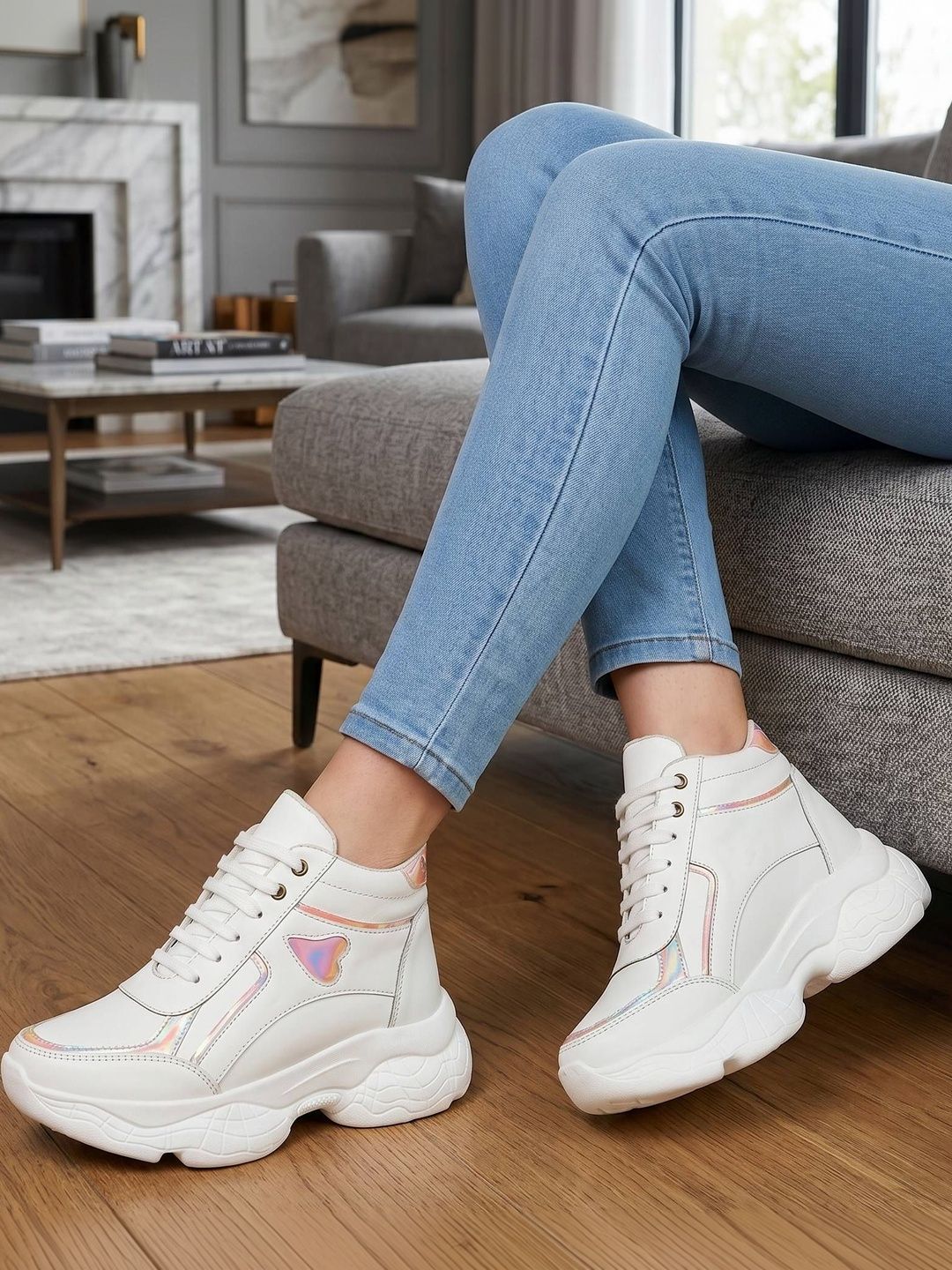 El Paso Women Colourblocked Sneakers-picture-39