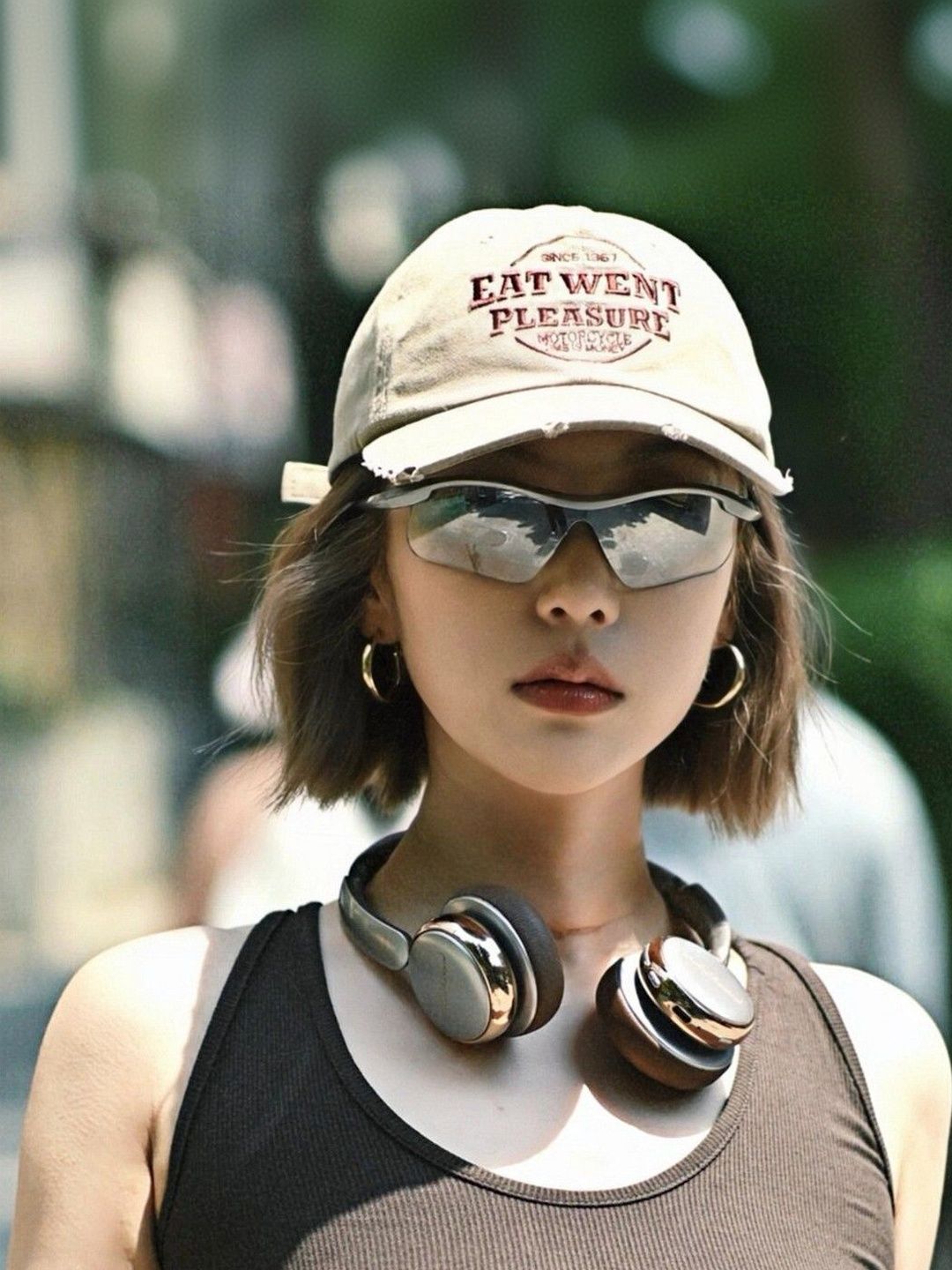 OUDI Unisex Brown Lens & Gunmetal-Toned Sports Sunglasses with-picture-11