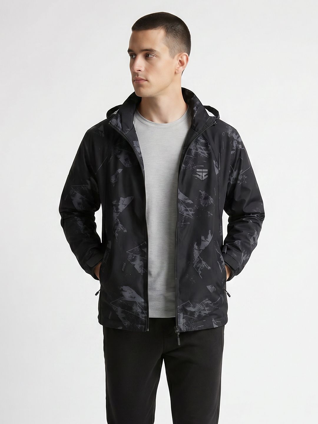sports52 wear Sports 52 wear Printed Hooded Rain Jacket-picture-23