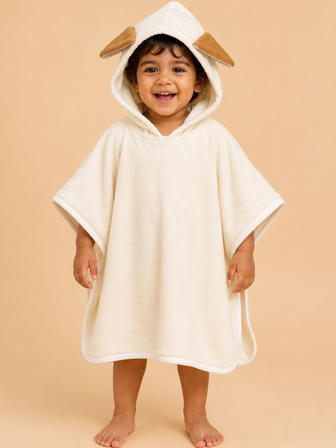 MiArcus Cream-Coloured 1 Bamboo 350 GSM Bath Towel-image-12