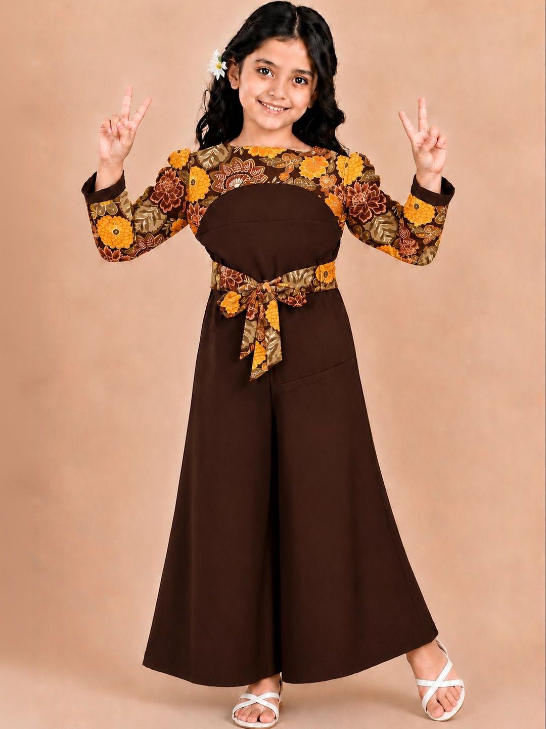 SPAMitude Girls Printed Basic Jumpsuit-picture-50