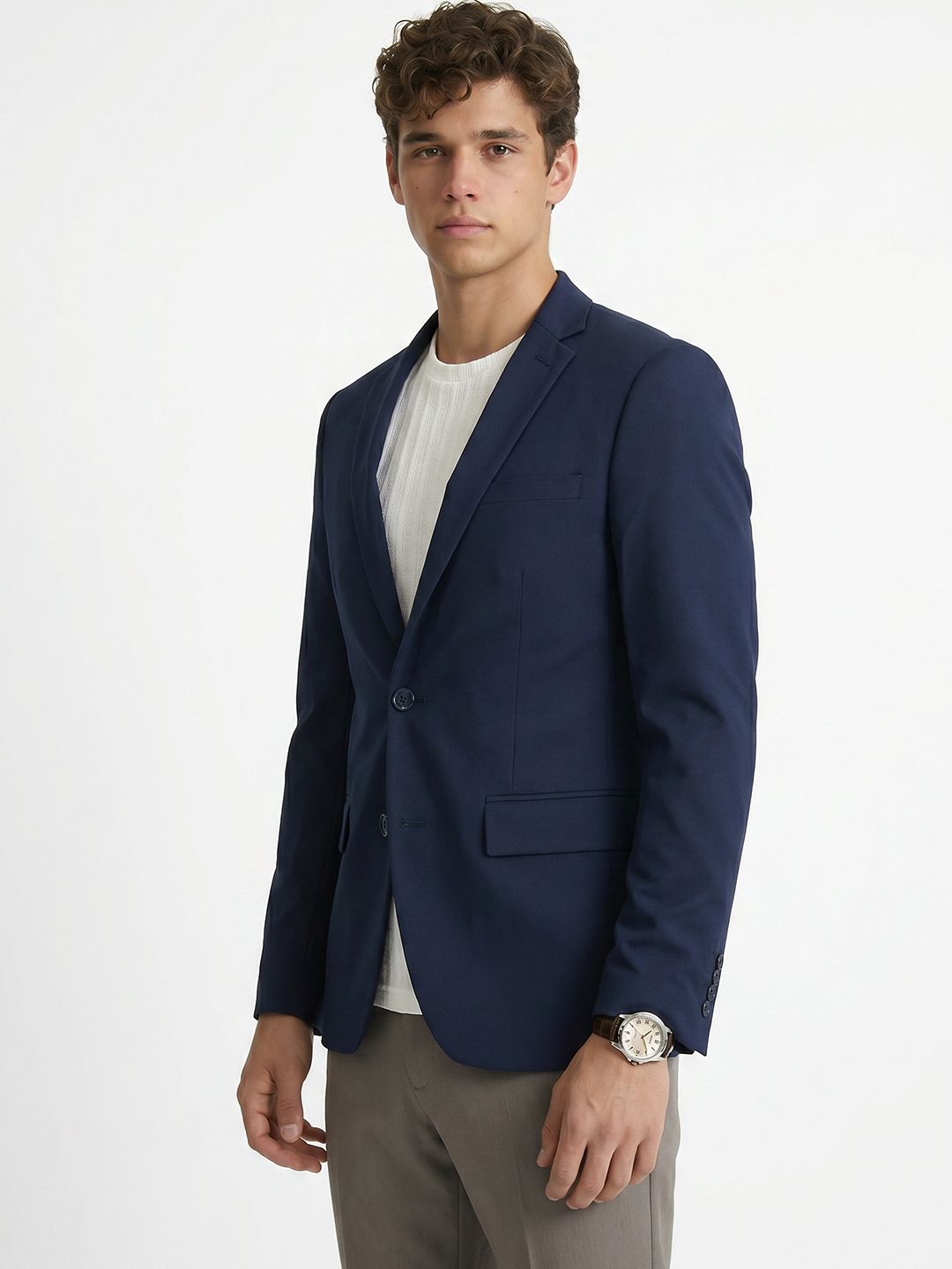 KIABI Single Breasted Casual Blazer-picture-28