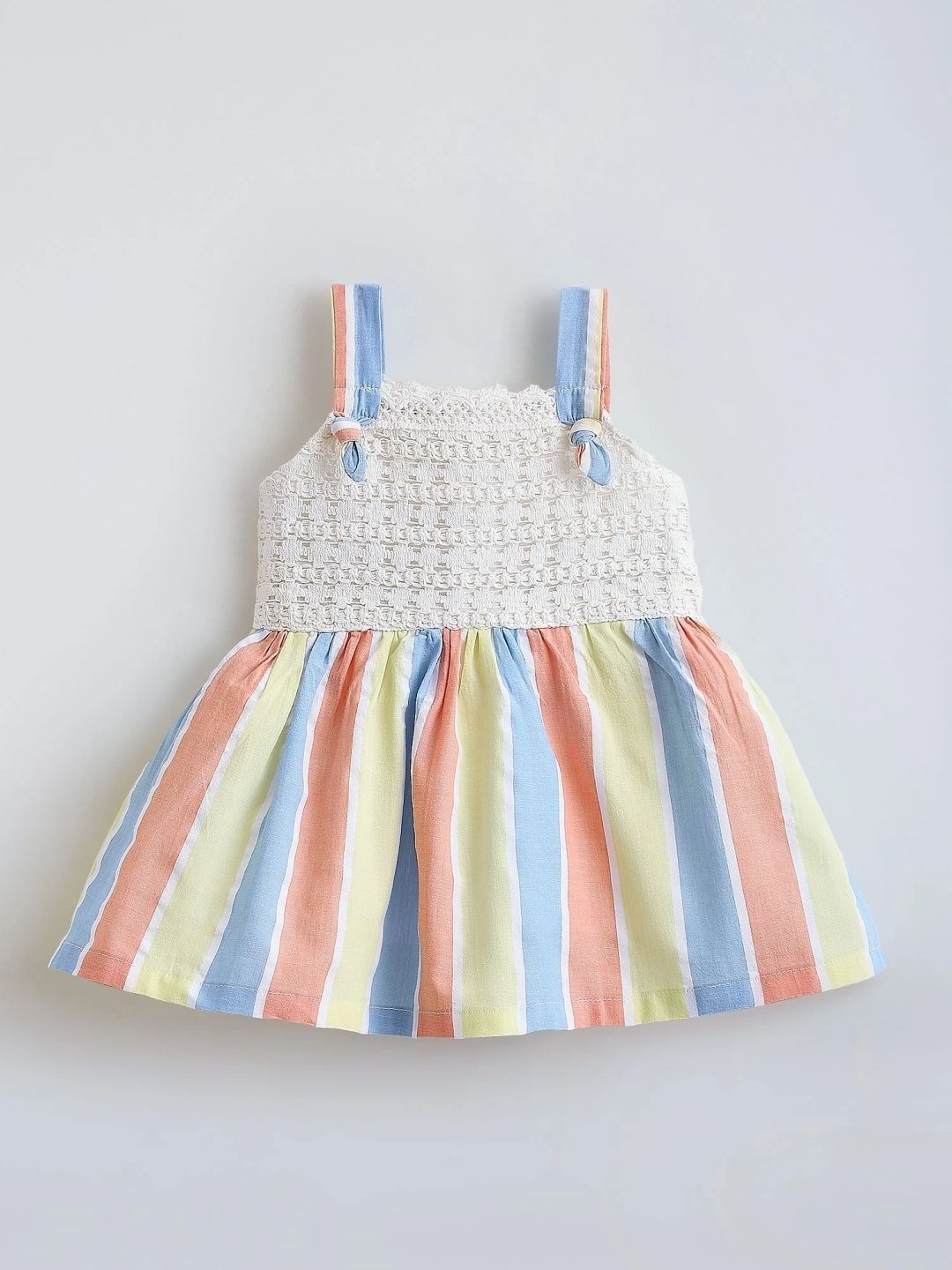 Hopscotch Striped A-Line Dress-picture-4