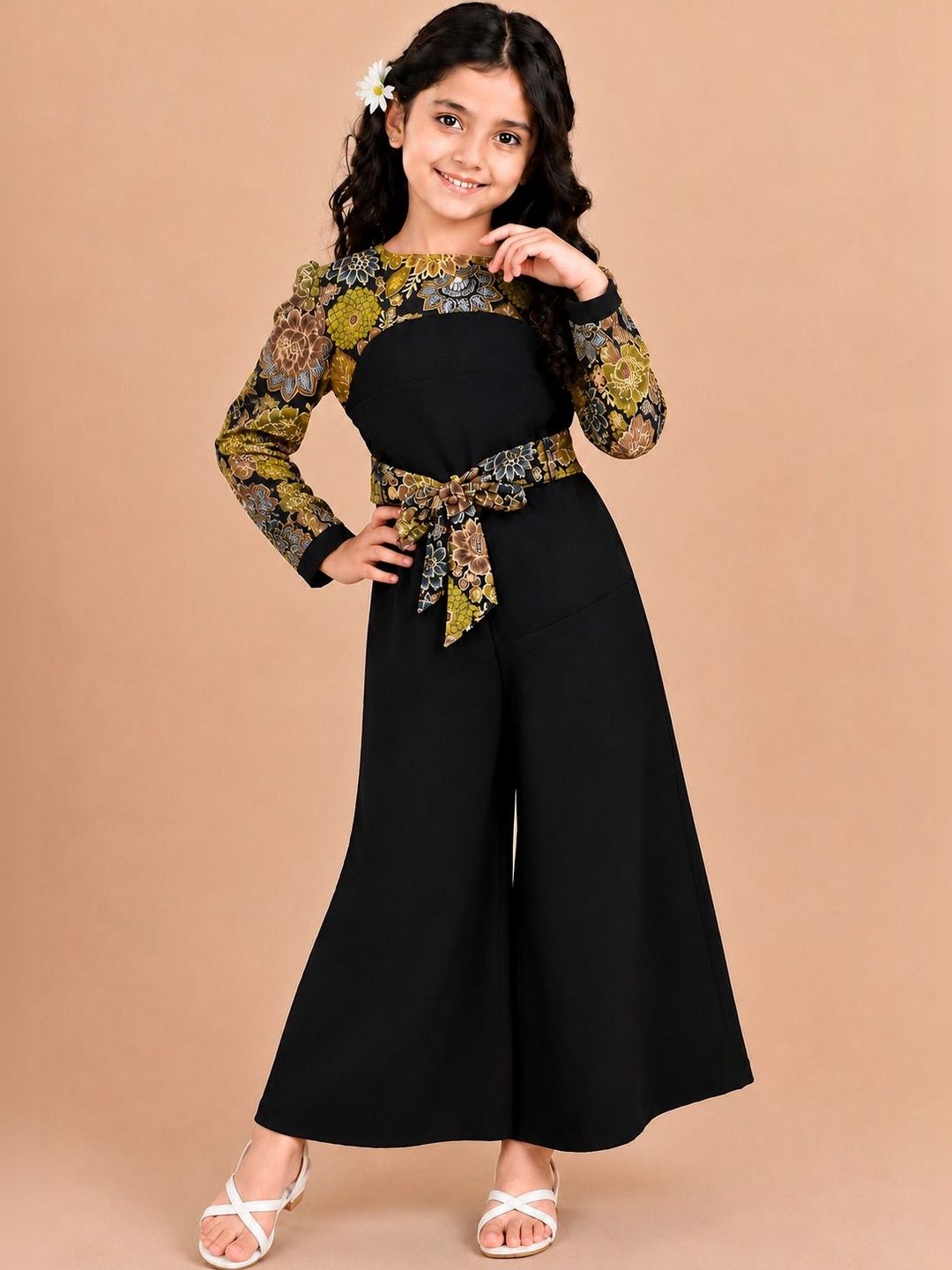SPAMitude Girls Printed Basic Jumpsuit-picture-31
