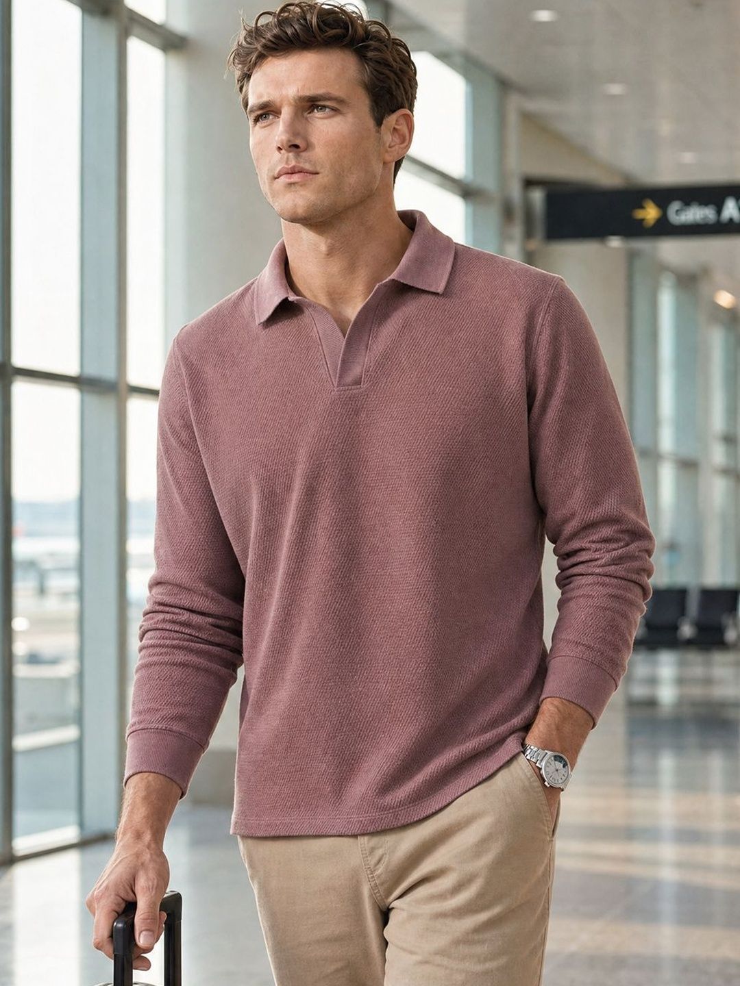 NOBERO Men Polo Collar T-shirt-picture-50
