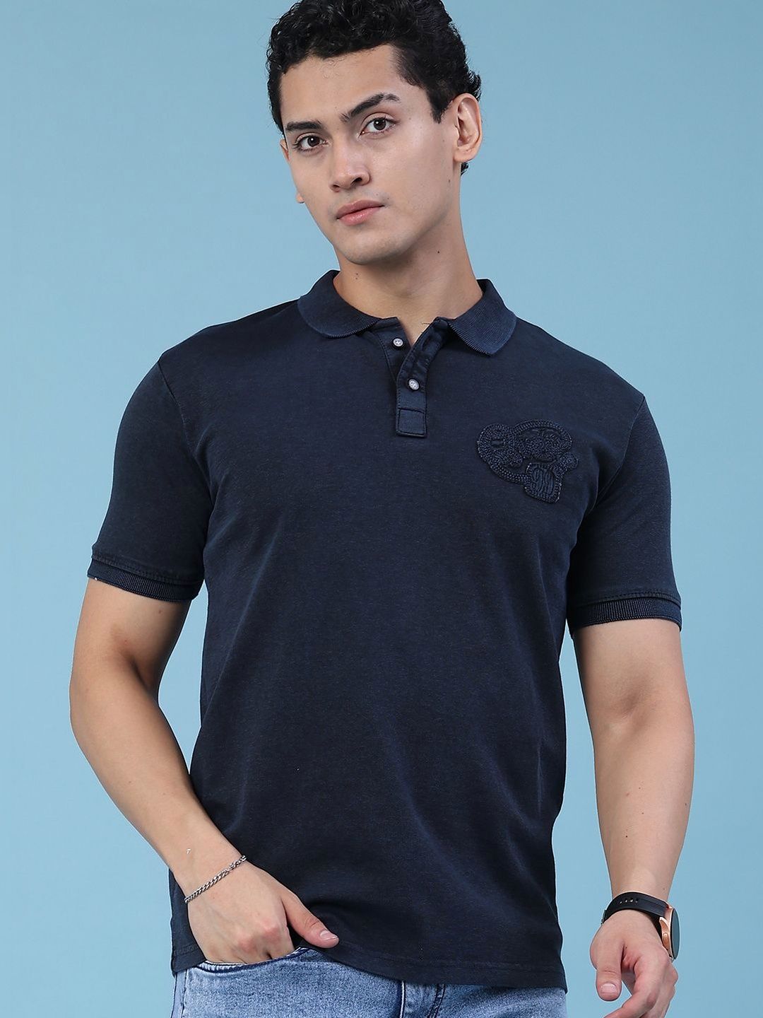 V-Mart Men Polo Collar T-shirt-picture-14