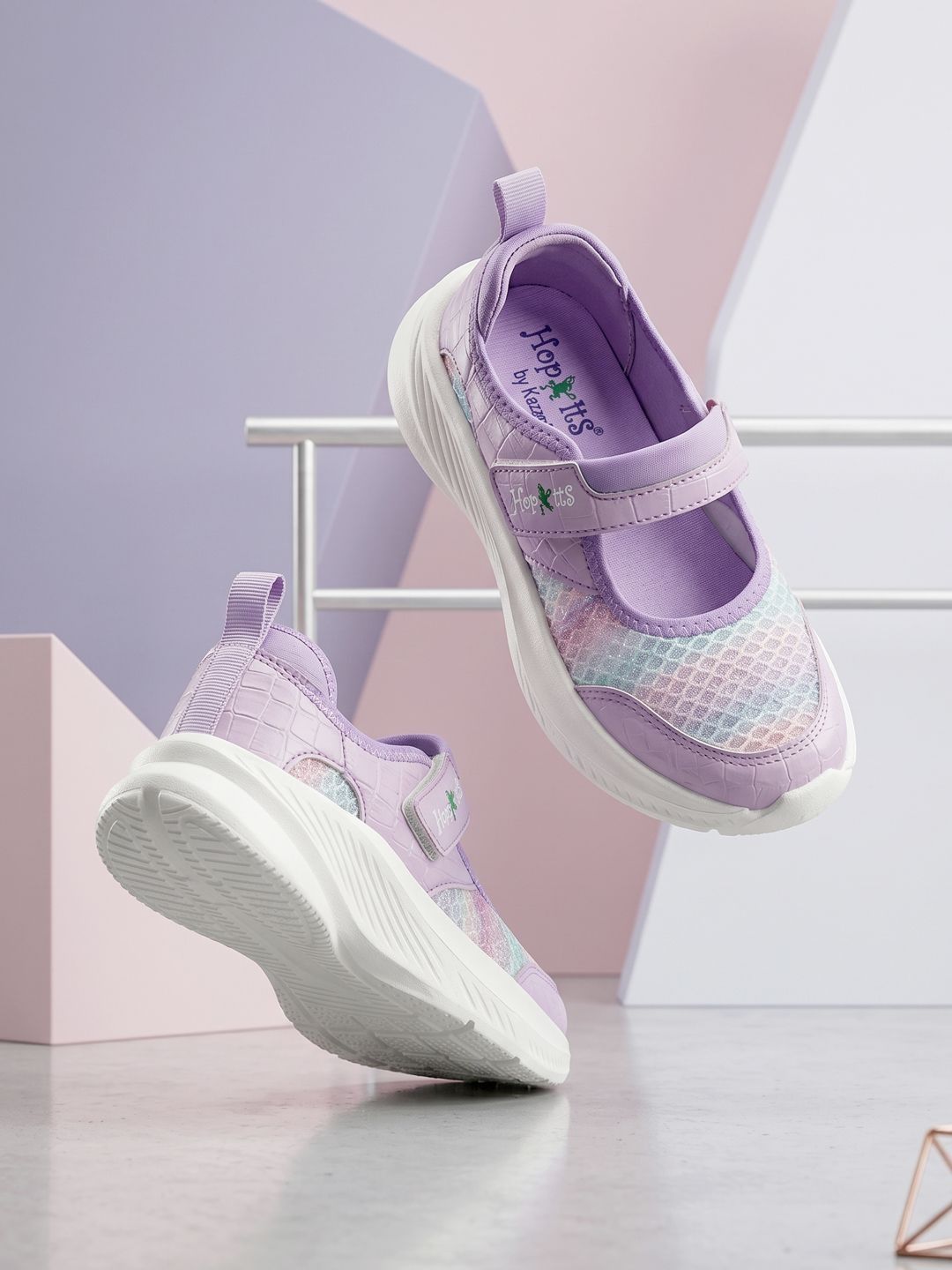 Hopits Girls Woven Design Sneakers-picture-20