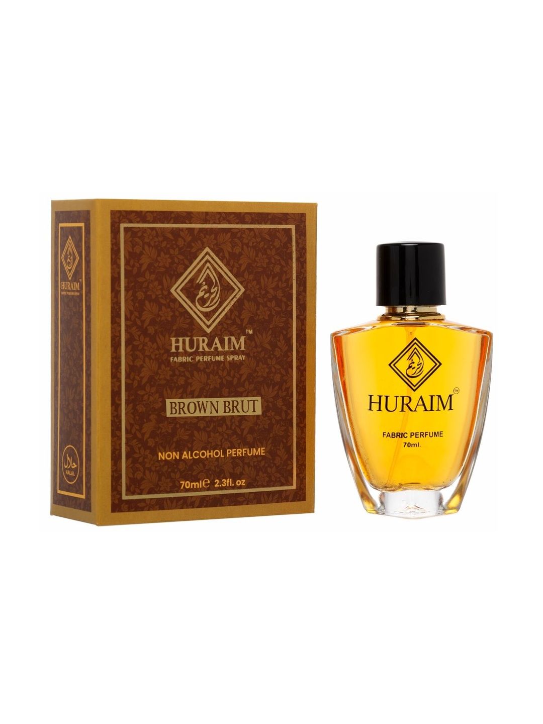 HURAIM Brown Brut Non Alcohol Perfume - 70 ml-image-48