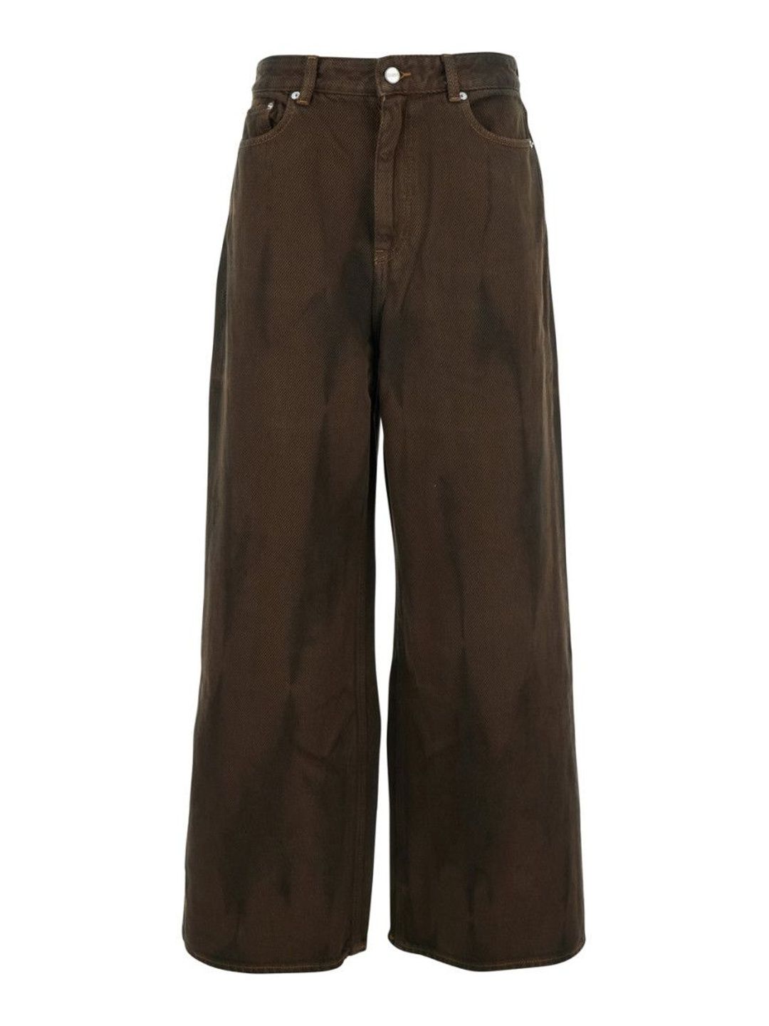 ganni Brown Loose High Rise Jeans-picture-27