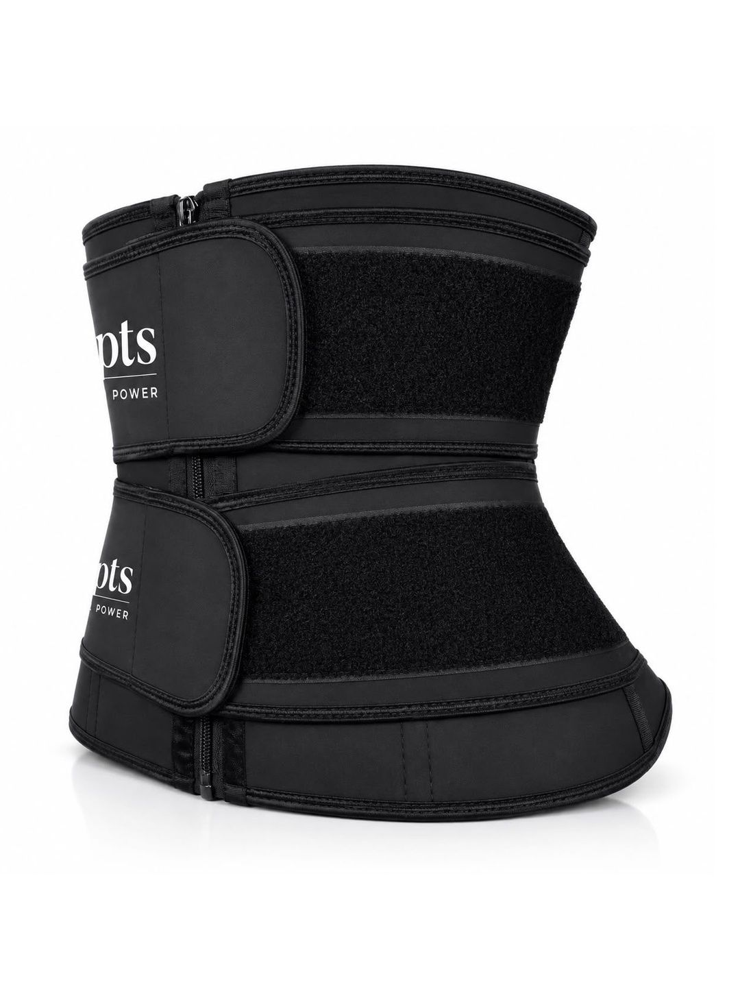 MSCULPTS Black Waist Trainer Abdominal Belt-image-35