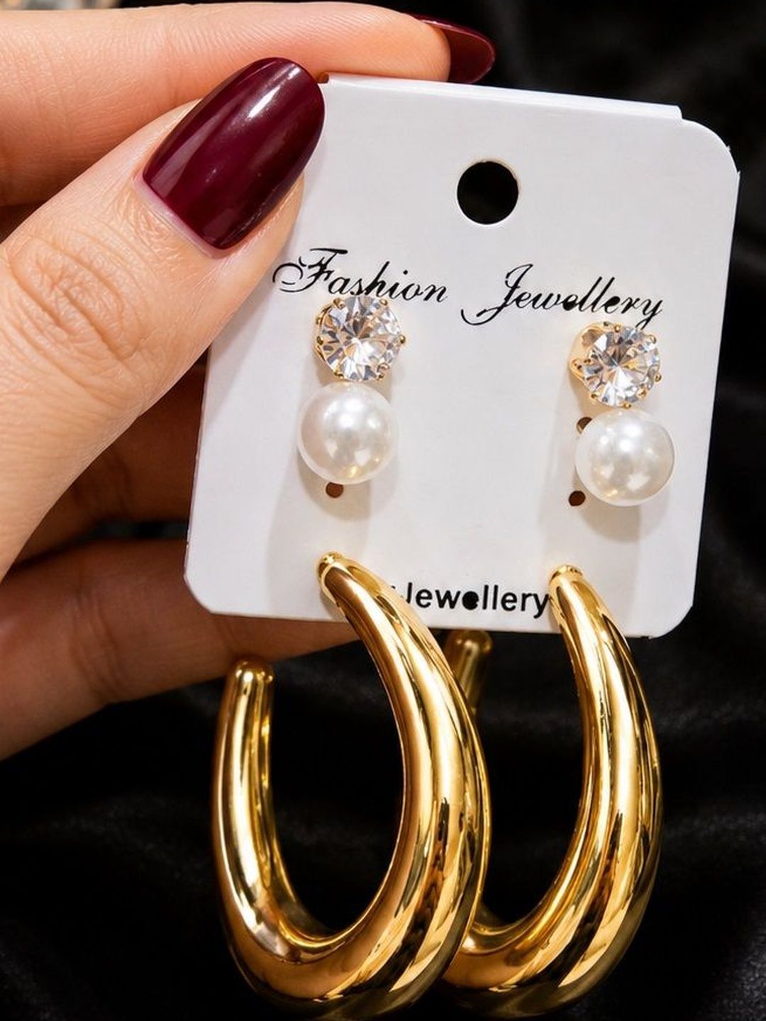 SZN Circular Half Hoop Earrings-picture-34