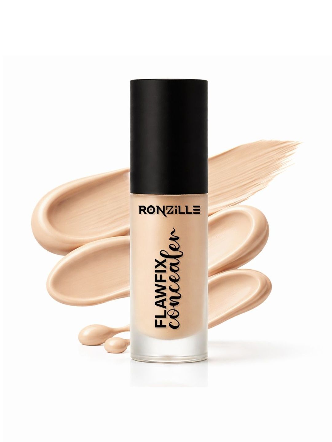 Ronzille Flawfix Full Coverage Concealer - 7 ml - Creamy Beige 504-image-27