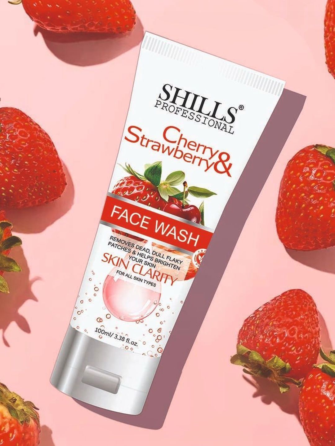 shills professional Cherry & Strawberry Face Wash - 100 ml-picture-13