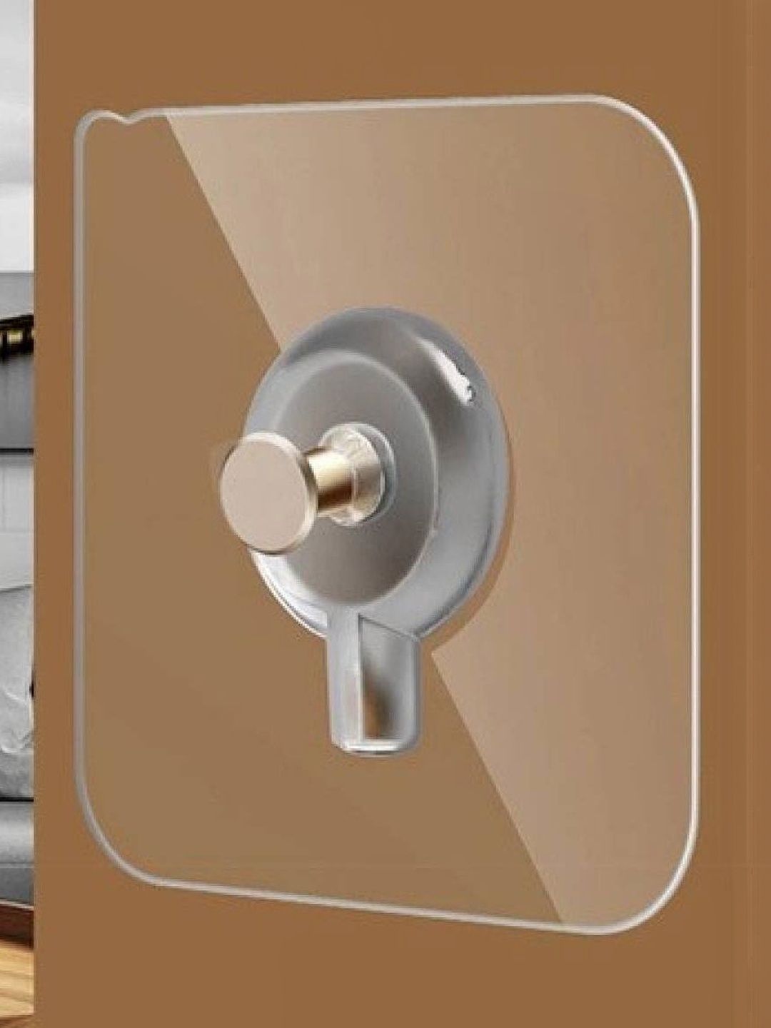 MERCEHIVE Set Of 4 Transparent Metal Hooks-picture-37