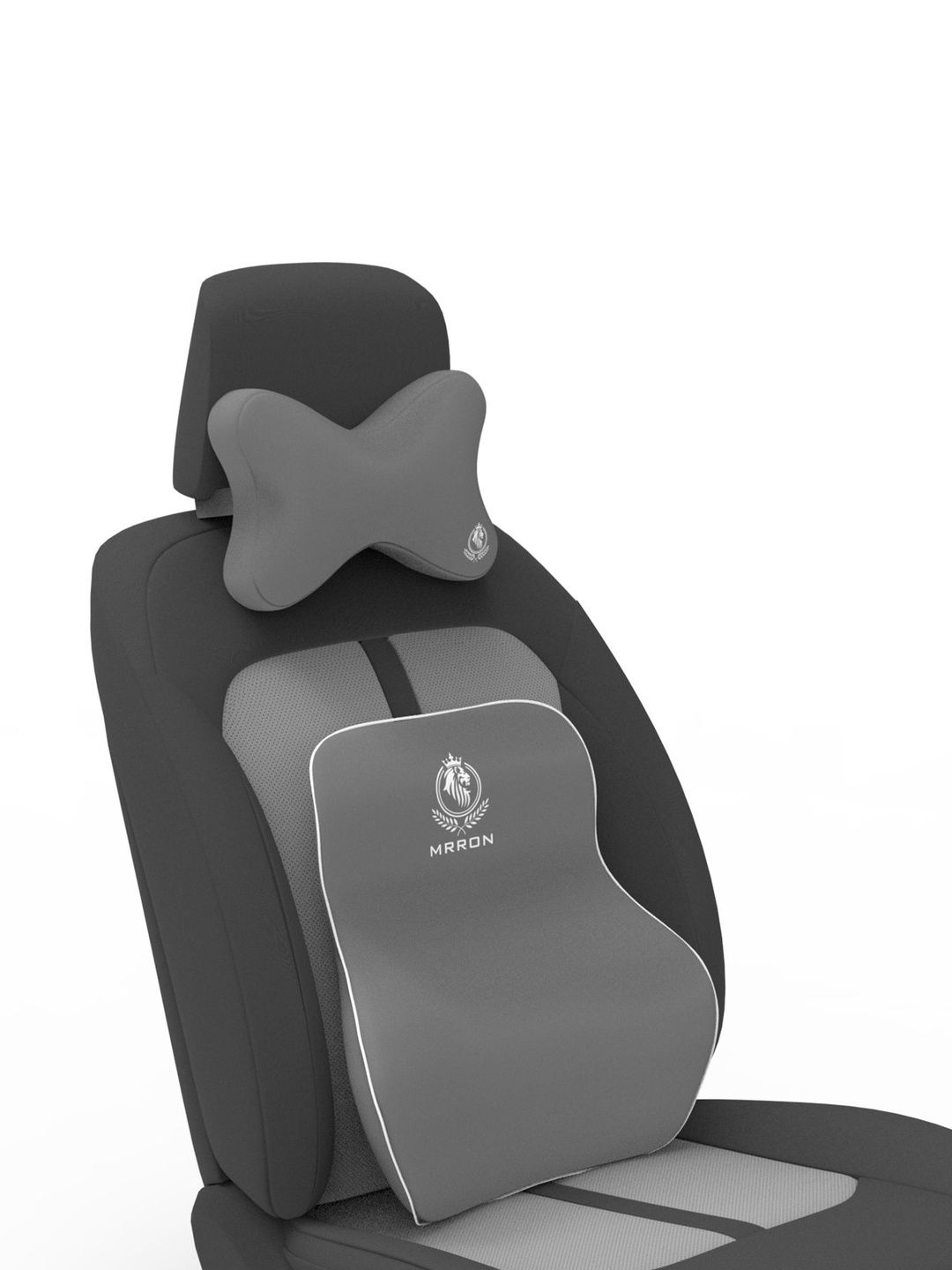 MRRON Grey Memory Foam Car Seat Cushion-picture-17