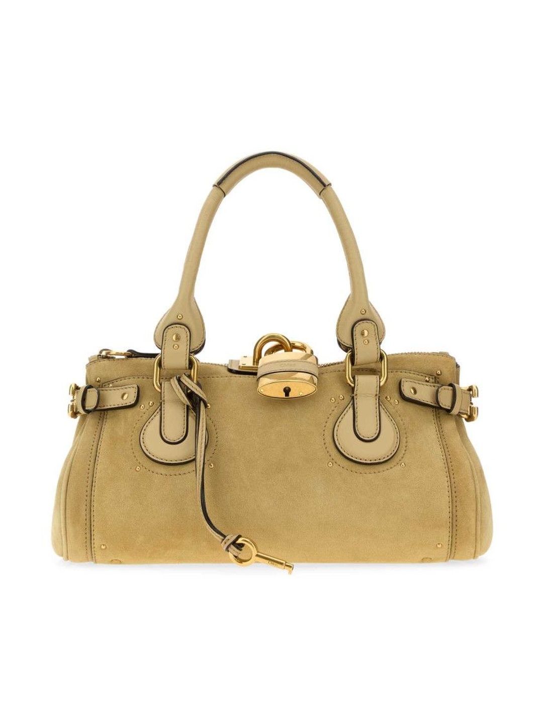 chloe Beige Paddington Large Shoulder Bag-picture-31