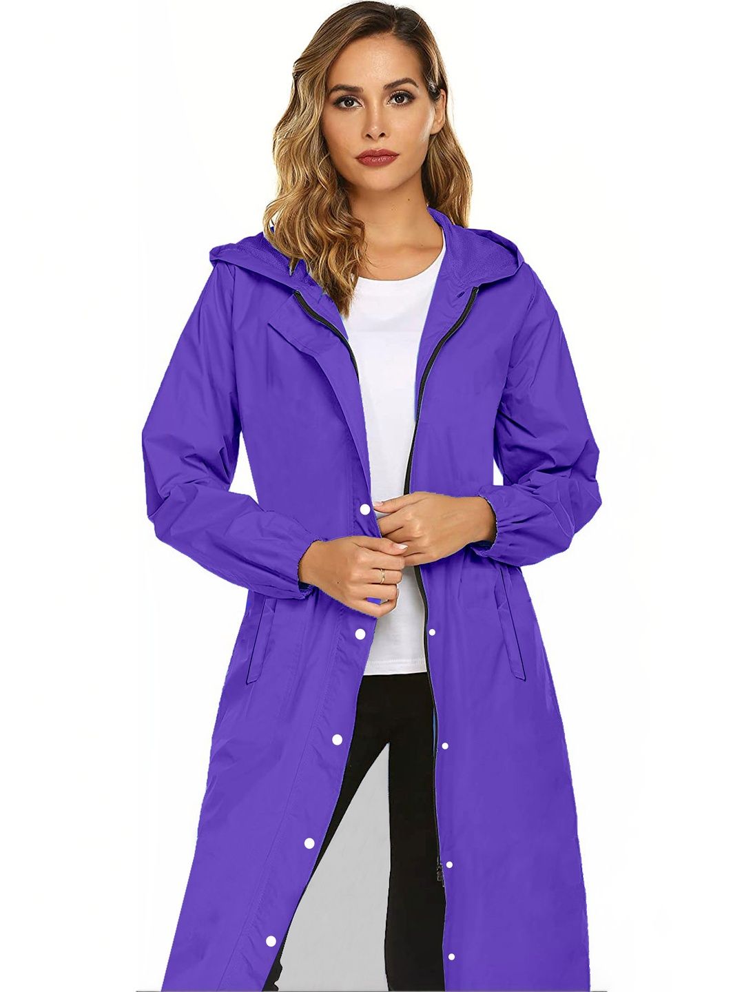 CAMISON Waterproof Reversible Hooded Rain Jacket-picture-34