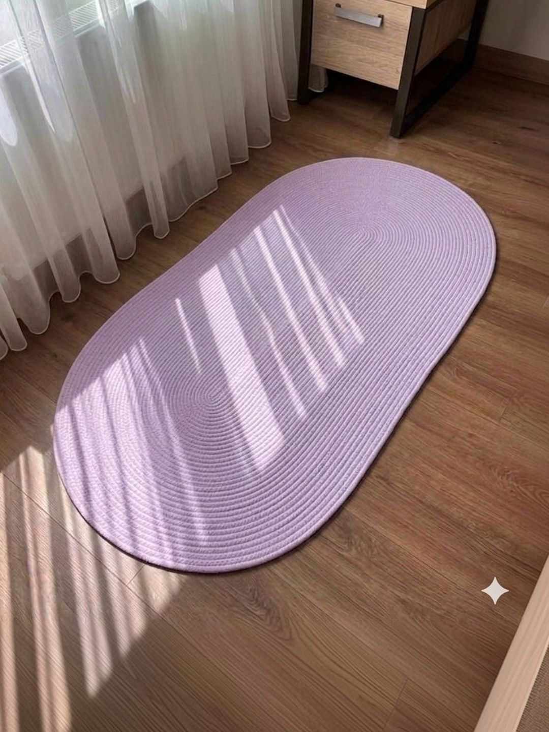 Siya Textiles Purple Anti-Skid Cotton Carpet-image-40
