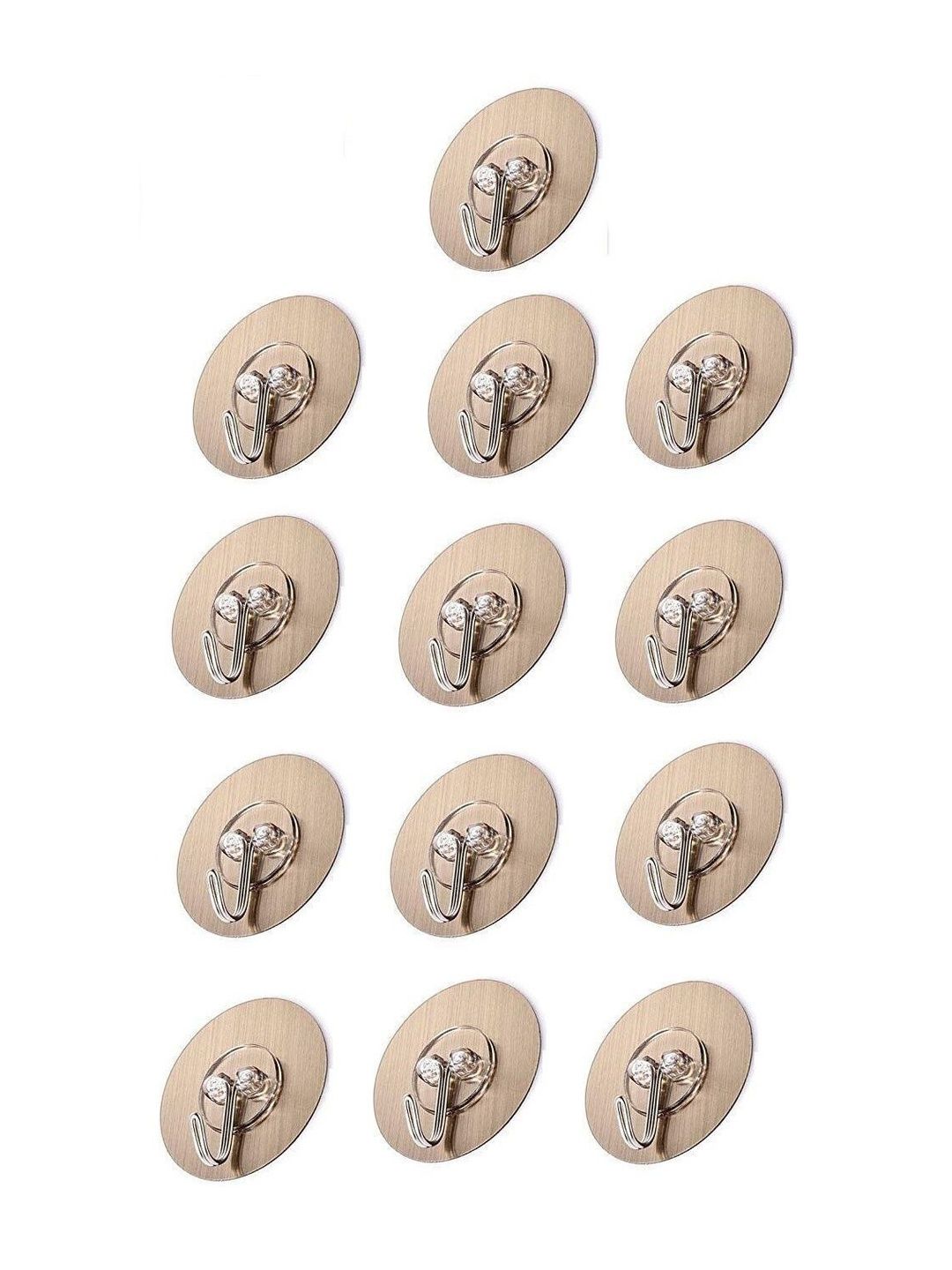 MERCEHIVE 13-Pcs Fiber Adhesive Hook-picture-3