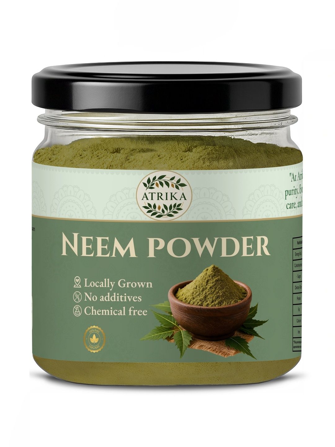 ATRIKA Pure Neem Powder-picture-45