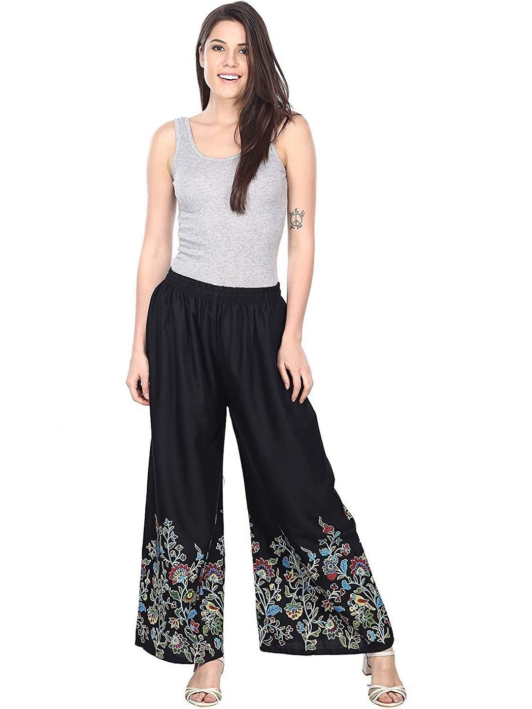 SRISARAS Women Floral Printed Palazzos-picture-39