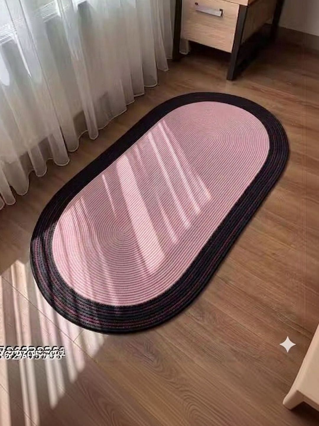 Siya Textiles Pink Anti-Skid Cotton Carpet-image-45