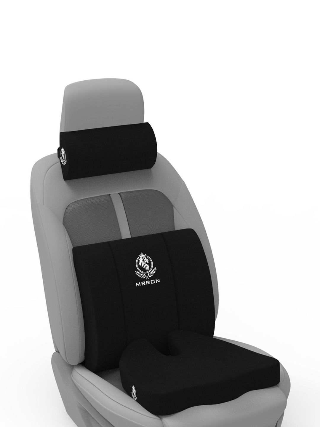 MRRON Black Memory Foam Car Seat Cushion-picture-22