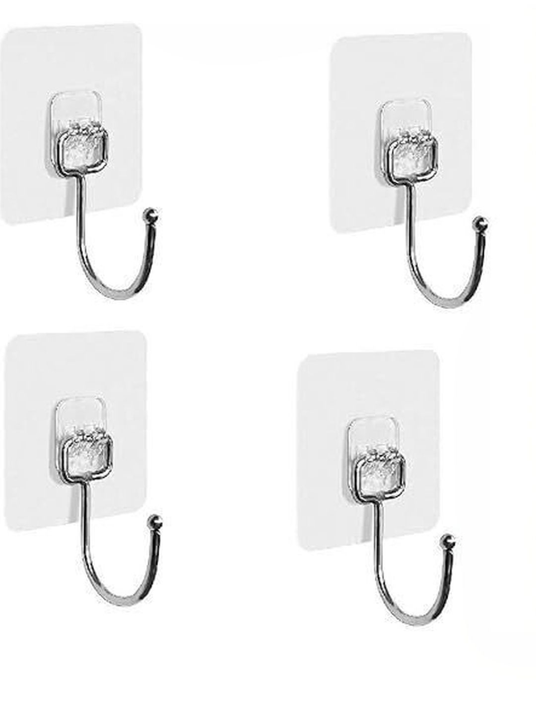 MERCEHIVE Transparent 18-Pcs Metal Hooks and Holders-picture-19