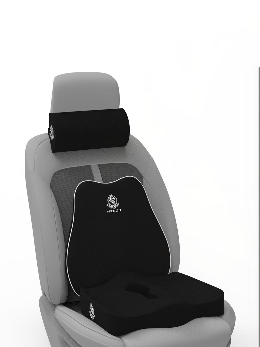 MRRON Black Memory Foam Car Seat Cushion-picture-21