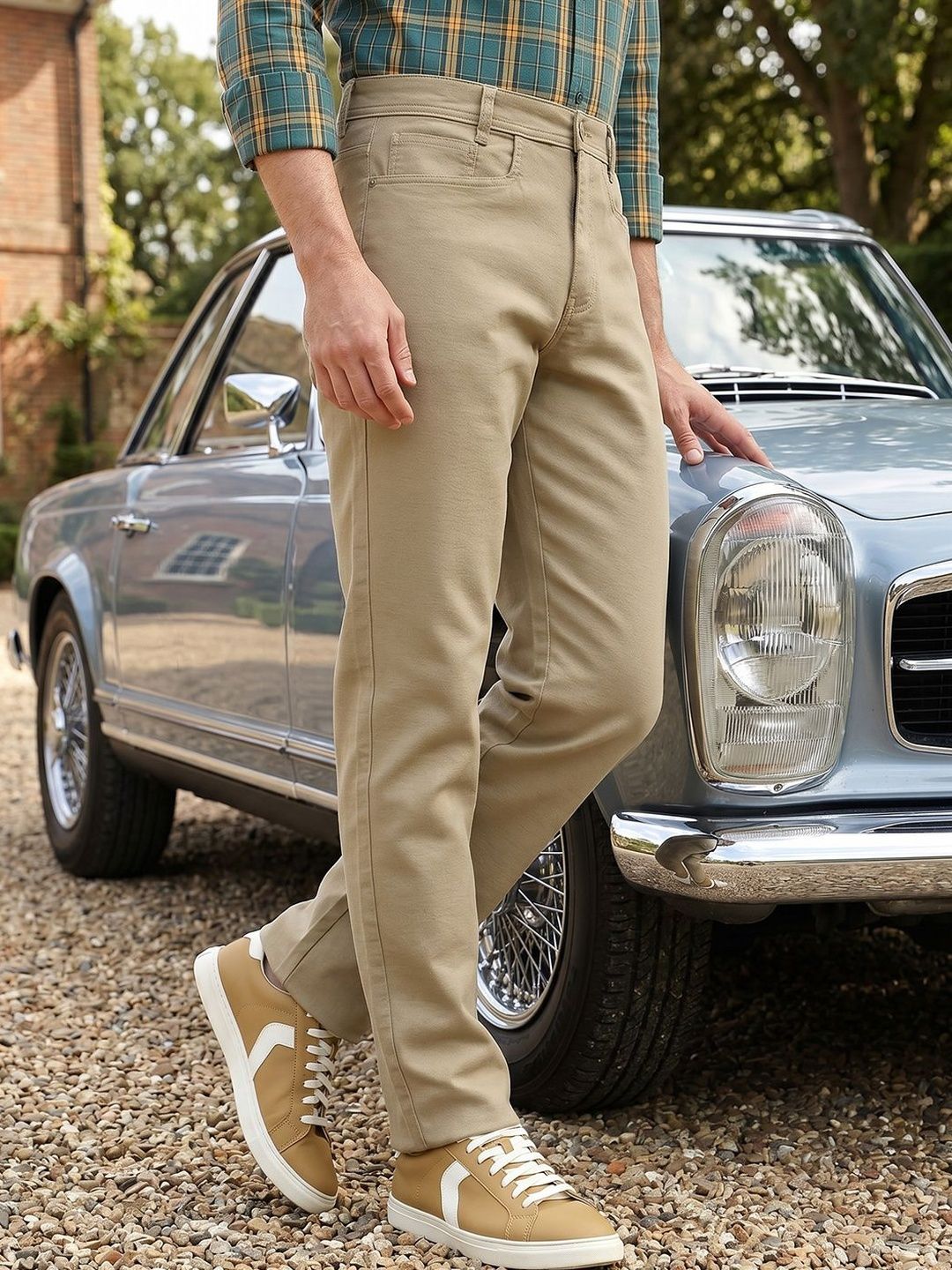 Thomas Scott Men Regular Fit Cotton Chino Trouser-picture-15