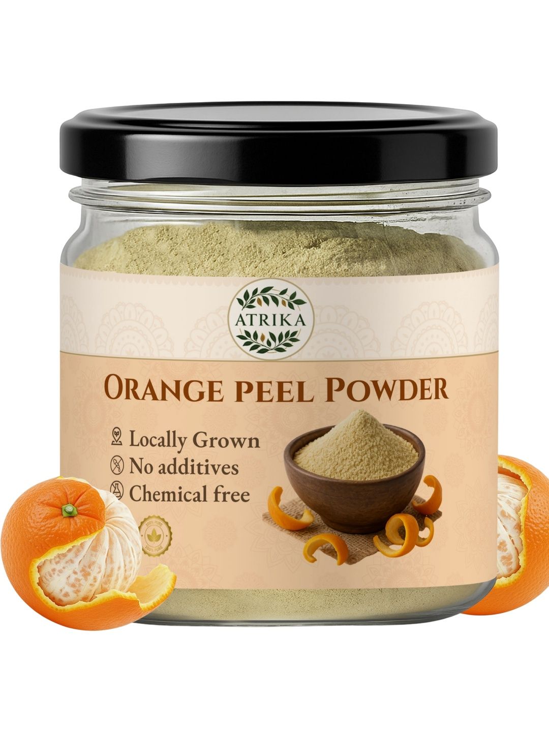 ATRIKA Exfoliation & Tan Removal Orange Peel Powder-image-19