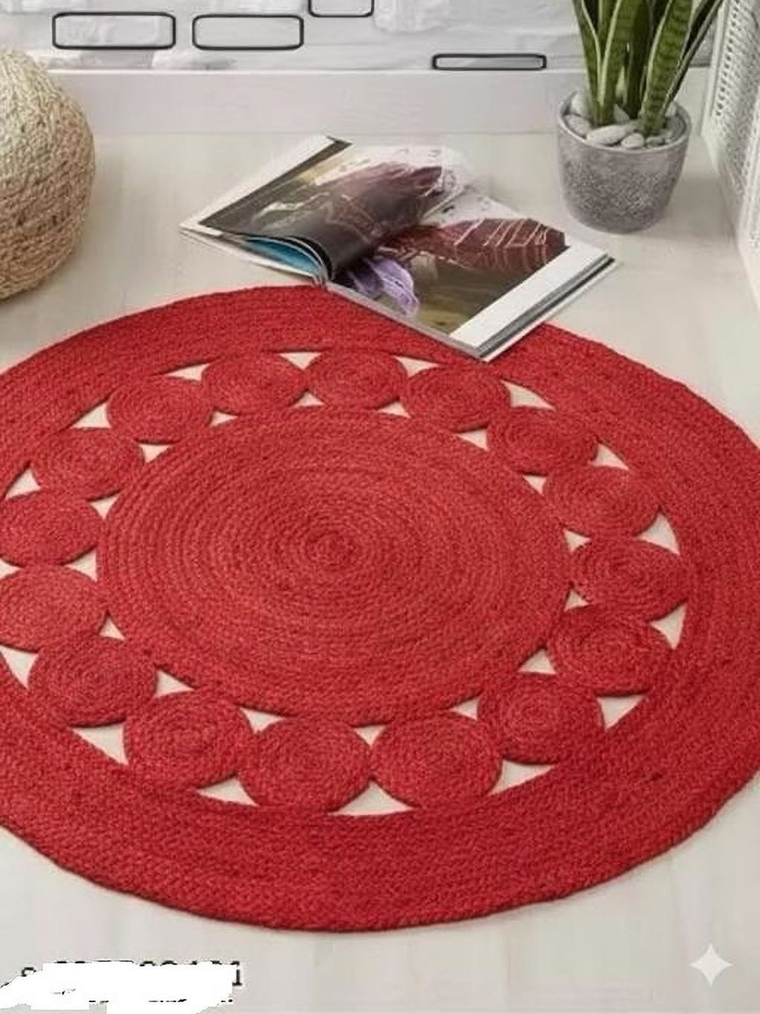 Siya Textiles Red Anti-Skid Floor Mat-image-27