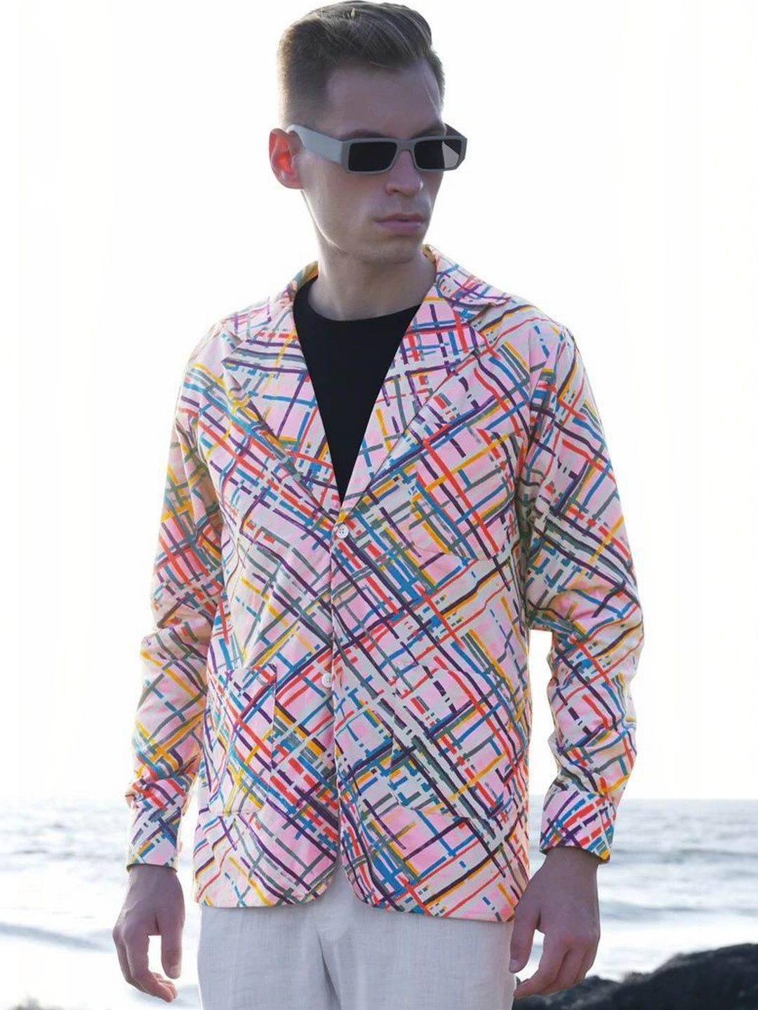 FRENCH CROWN Men Standard Printed Casual Shirt-picture-57