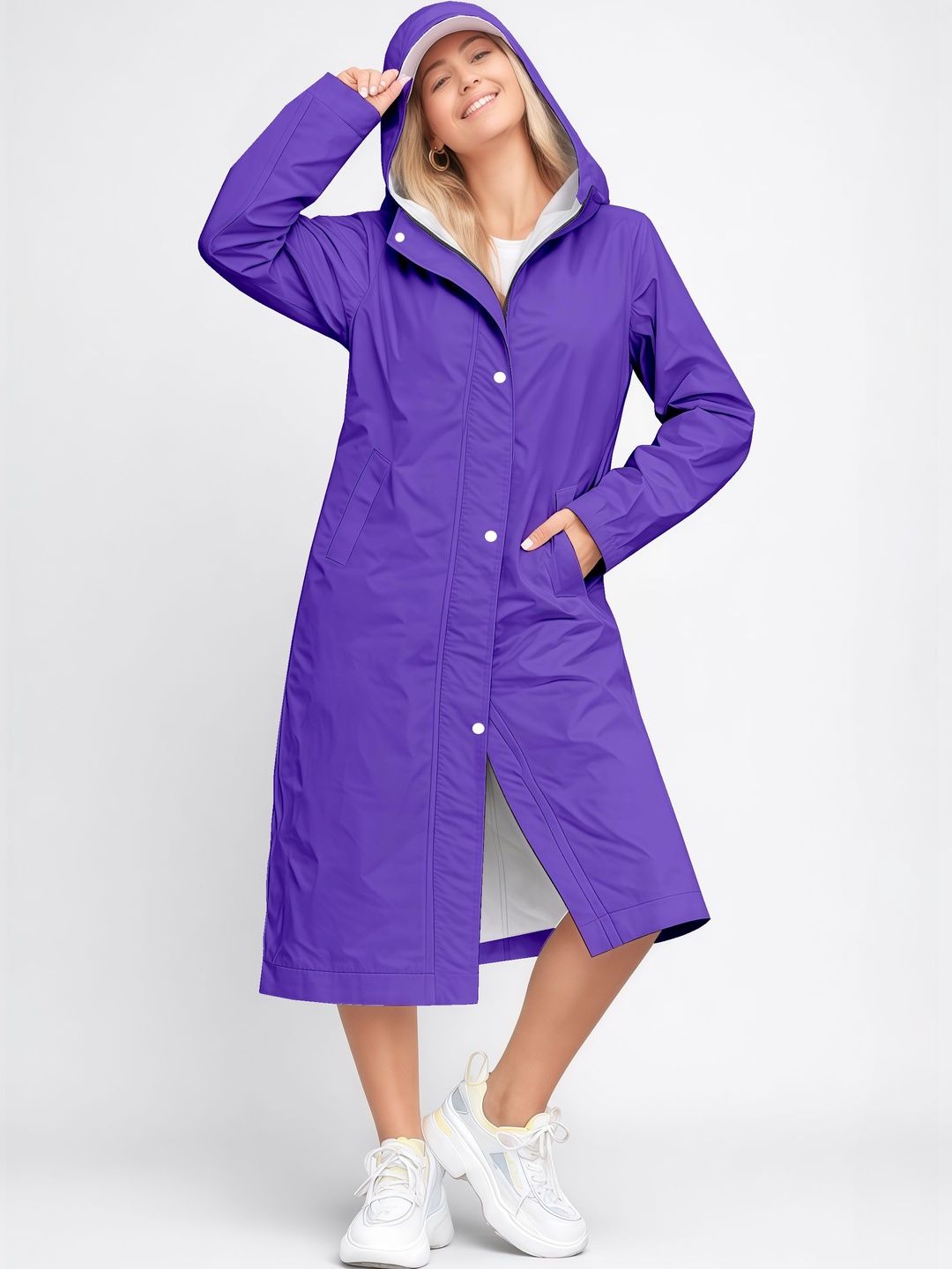 CAMISON Waterproof Reversible Hooded Rain Jacket-picture-48