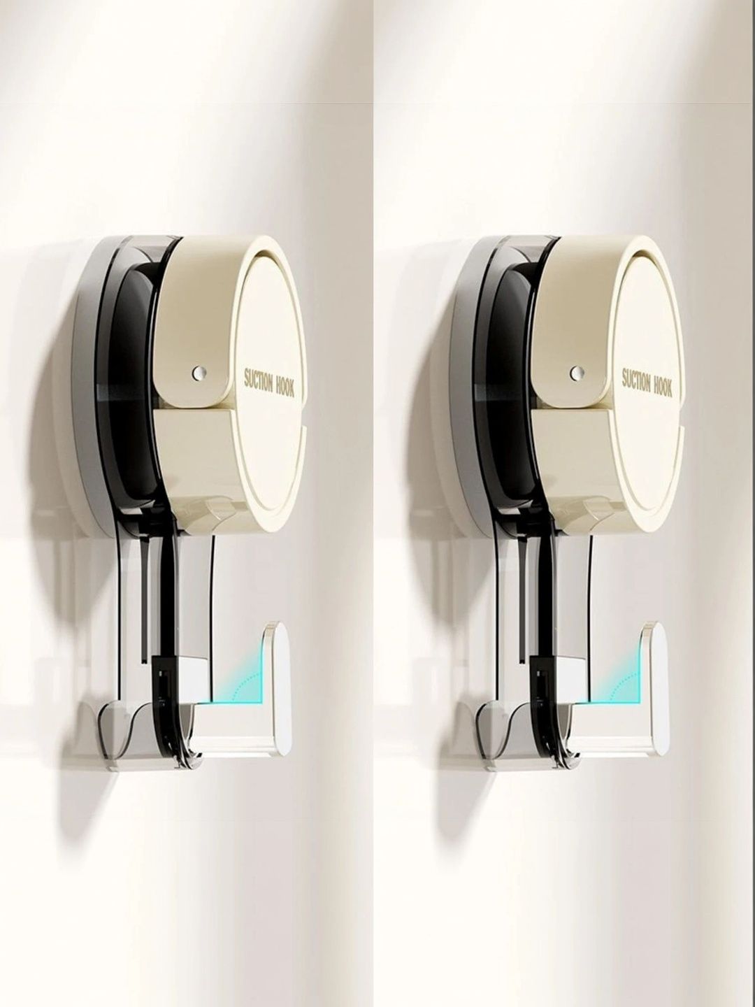 MERCEHIVE Transparent 2-Pcs Metal Hooks and Holders-picture-24