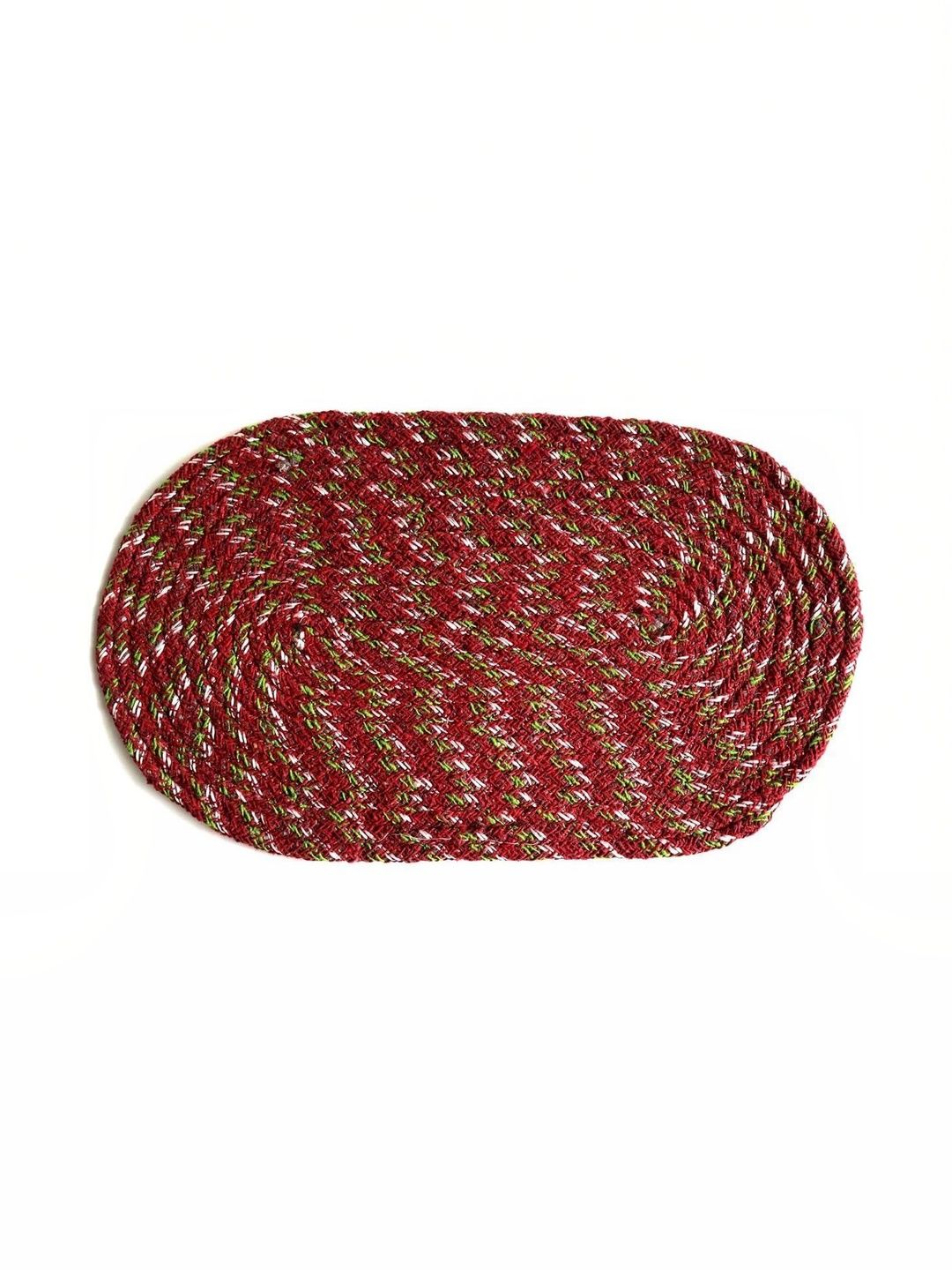 Siya Textiles Maroon Printed Cotton Anti-Skid Doormats-picture-51