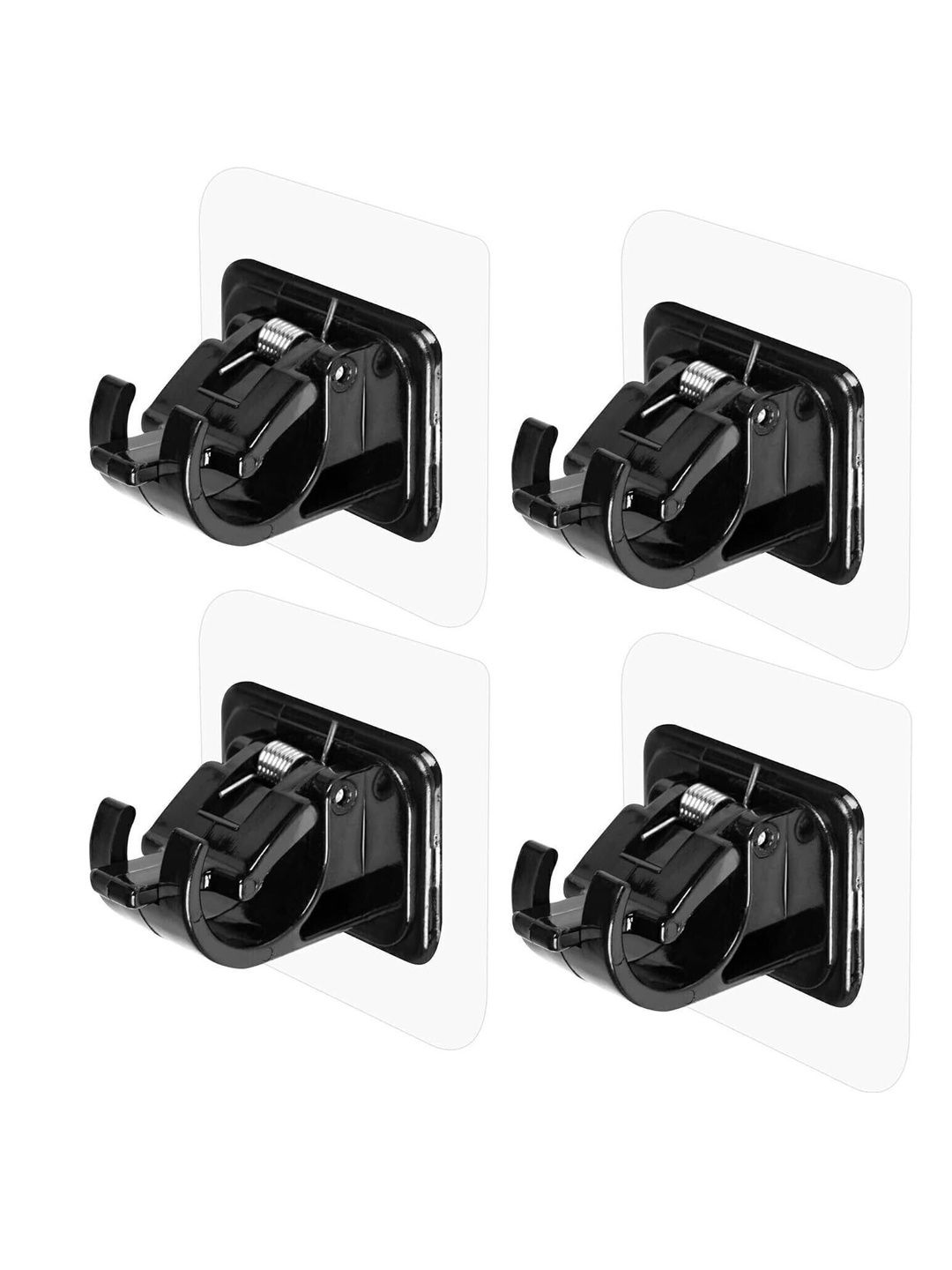 MERCEHIVE Set Of 4 Black Metal Hooks-image-11
