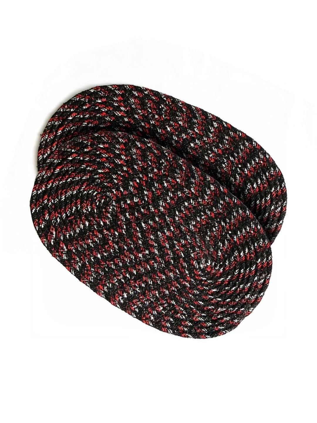 Siya Textiles 2-Pieces Black & Red Printed Cotton Anti-Skid Doormats-image-49