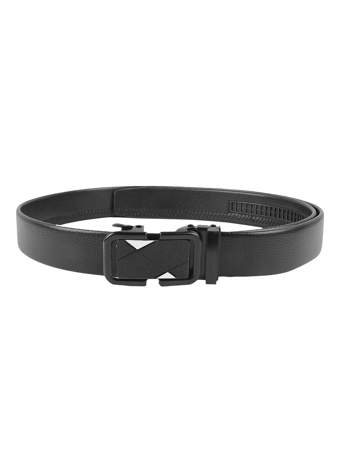 ZEVORA Men Textured Leather Formal Belt-picture-28